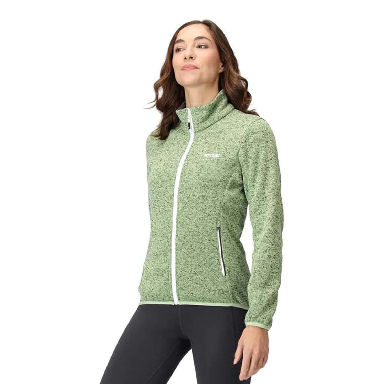 Regatta Womens Newhill Marl Full Zip Fleece Jacket